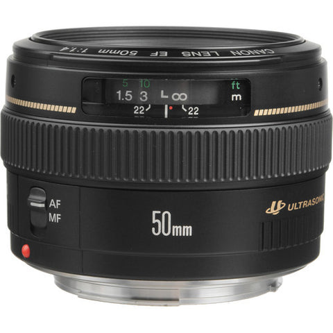 Canon EF 50mm f1.4 USM Lens