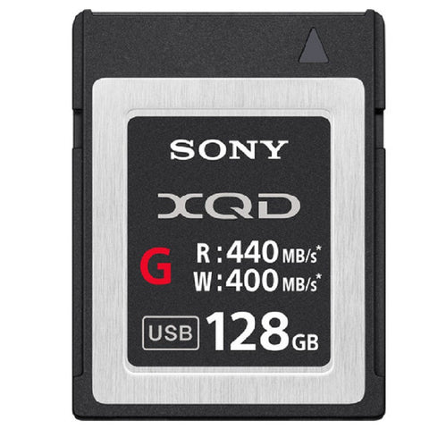 Sony QDG128E 128GB G Series XQD 440mb/s Memory Card