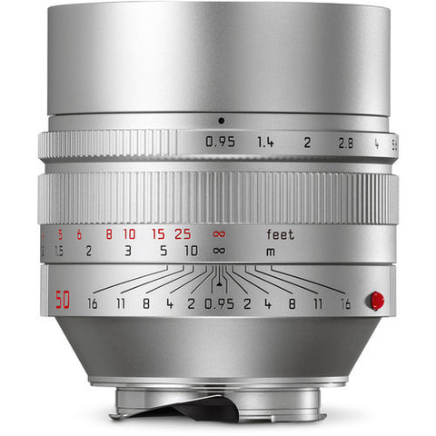 Leica Noctilux-M 50mm F0.95 ASPH Silver Lens