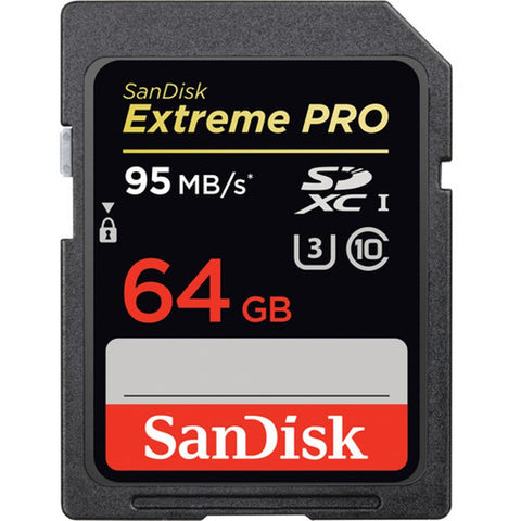 SanDisk Extreme PRO 64GB SDSDXXG-064G (95MB/s) SDXC Memory Card