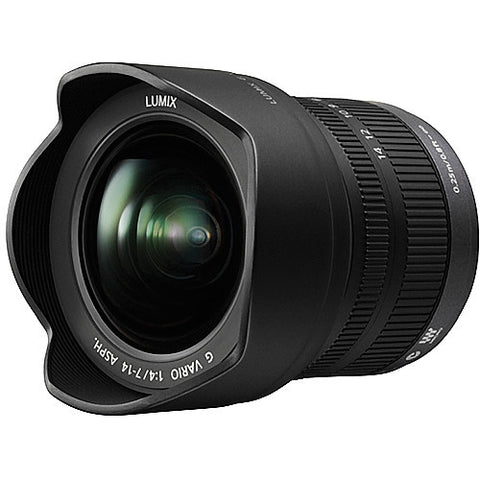 Panasonic Lumix G Vario 7-14mm f4 ASPH Black Lens