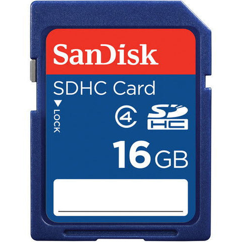 SanDisk 16GB SDHC SDSDB-016G (Class 4) Memory Card