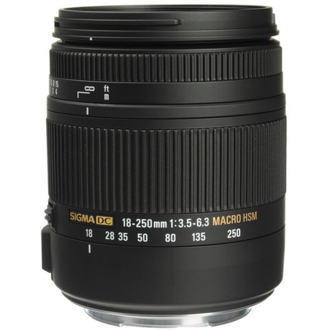 Sigma 18-250mm F3.5-6.3 DC MACRO OS HSM (Nikon) Lens