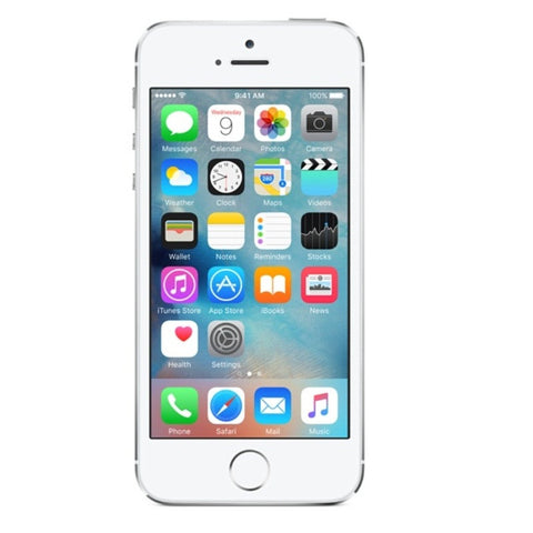 Apple iPhone 5S 16GB 4G LTE Silver Unlocked (Refurbished - Grade A)