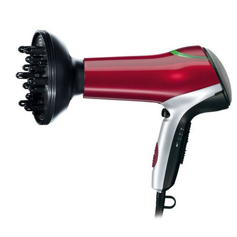 Braun Satin-Hair 7 Color Hair Dryer HD770 (Red)