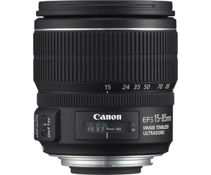 Canon EF-S 15-85mm f3.5-5.6 IS USM Lens (White Box)