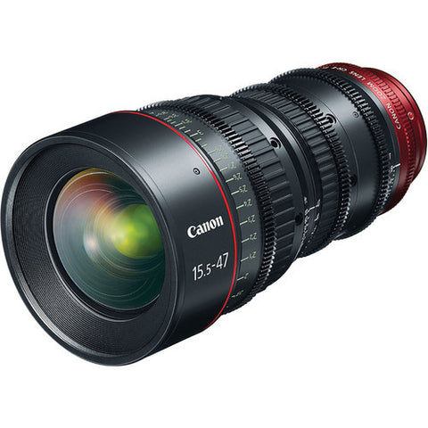 Canon CN-E 15.5-47mm T2.8 L SP Wide-Angle Cinema Zoom Lens (PL Mount)