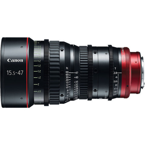 Canon CN-E 15.5-47mm T2.8 L SP Wide-Angle Cinema Zoom Lens (PL Mount)