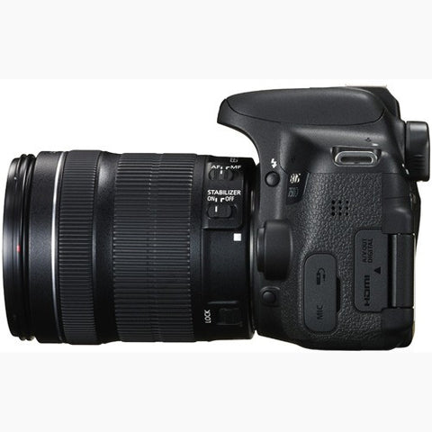 Canon EOS 750D with EF-S 18-55mm f/3.5-5.6 IS STM Lens Black Digital SLR Camera