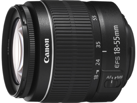 Canon EF-S 18-55mm f3.5-5.6 III Lens (White Box)