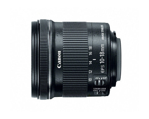 Canon EF-S 10-18mm f4.5-5.6 IS STM Lens (White Box)