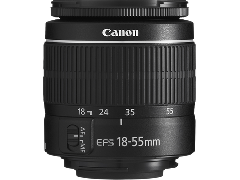 Canon EF-S 18-55mm f3.5-5.6 III Lens (White Box)