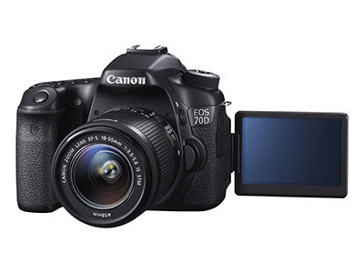 Canon EOS 70D Kit with EF-S 18-55mm f/3.5-5.6 IS STM Lens Black Digital SLR Camera