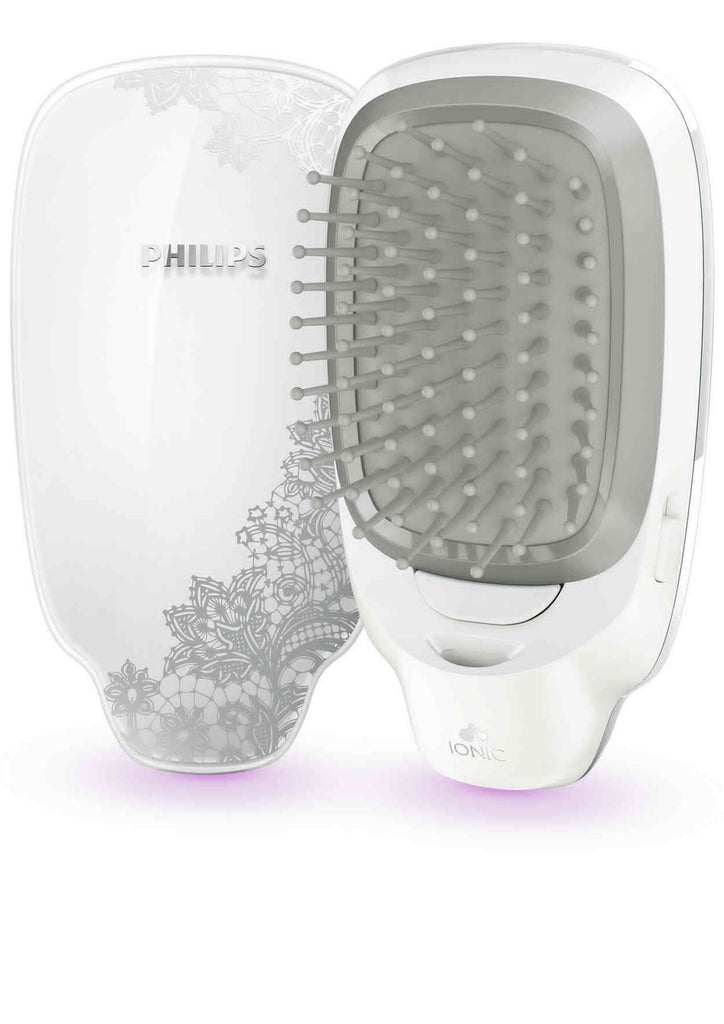 Philips EasyShine HP4596/00 Ionic Styling Brush (White)