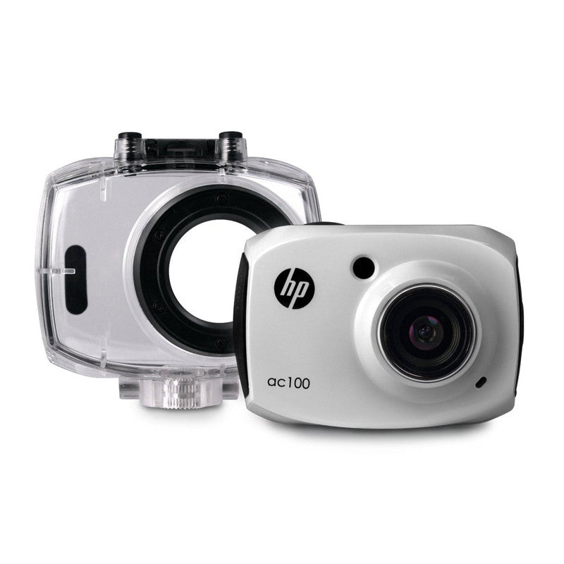HP AC100 White Digital Action Camera