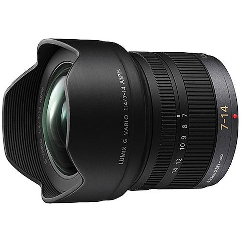 Panasonic Lumix G Vario 7-14mm f4 ASPH Black Lens