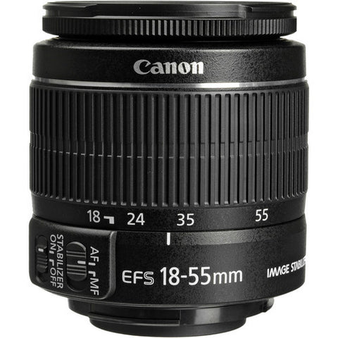 Canon EF-S 18-55mm f3.5-5.6 IS STM Black (White Box)