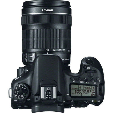 Canon EOS 70D Kit with EF-S 18-135mm f/3.5-5.6 IS STM Lens Black Digital SLR Camera
