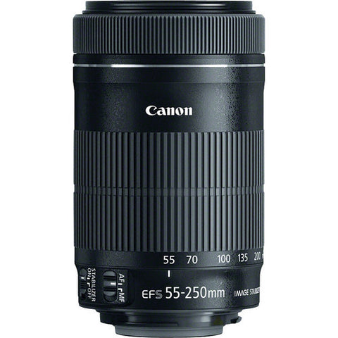 Canon EF-S 55-250mm f4-5.6 IS STM Lens