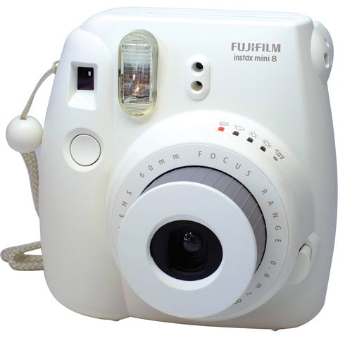 Fuji Film Instax Mini 8 White Instant Camera
