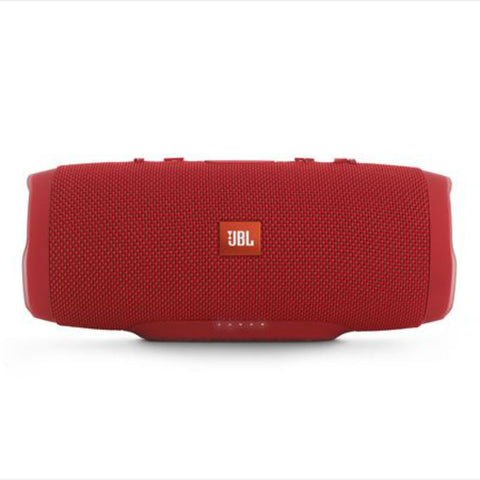JBL Charge 3 Waterproof Portable Bluetooth Speaker (Red)