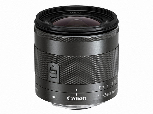 Canon EF-M 11-22mm f4-5.6 IS STM Black Lens (White Box)