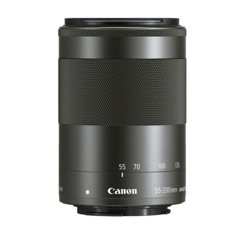 Canon EF-M 55-200mm f/4.5-6.3 STM Black Lens (White Box)
