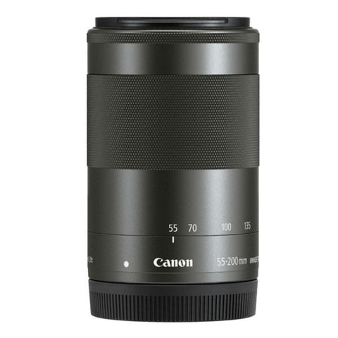 Canon EF-M 55-200mm f/4.5-6.3 STM Black Lens (White Box)