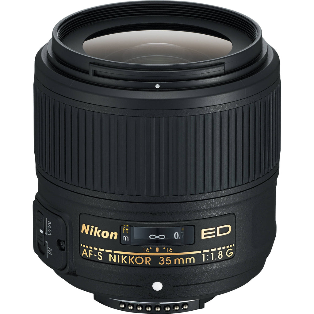 Nikon AF-S Nikkor 35mm f/1.8G ED Black Lens