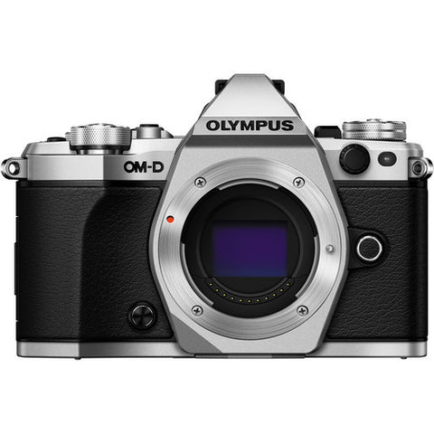 Olympus OM-D E-M5 Mark II Body Silver Digital SLR Cameras