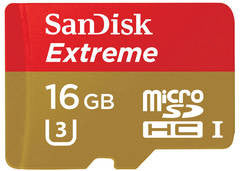 Sandisk Extreme 16GB SDSQXNE-016G-GN6MA (90MB/s) MicroSDHC Memory Card