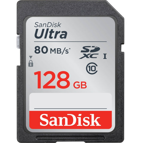 SanDisk Ultra 128GB SDSDUNC-128G 80MB/s SDXC Memory Card