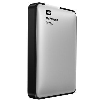 WD Elements My Passport for Mac USB 3.0 500GB External Hard Drive WDBLUZ5000ASL-PE