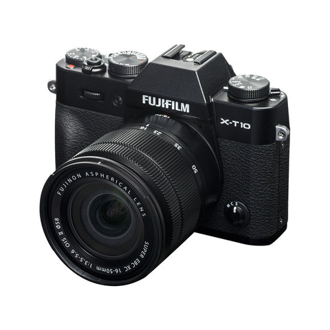 Fujifilm X-T10 Kit with 16-50mm Black Mirrorless Digital Camera