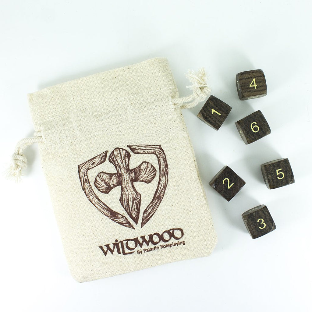 wooden dnd dice box