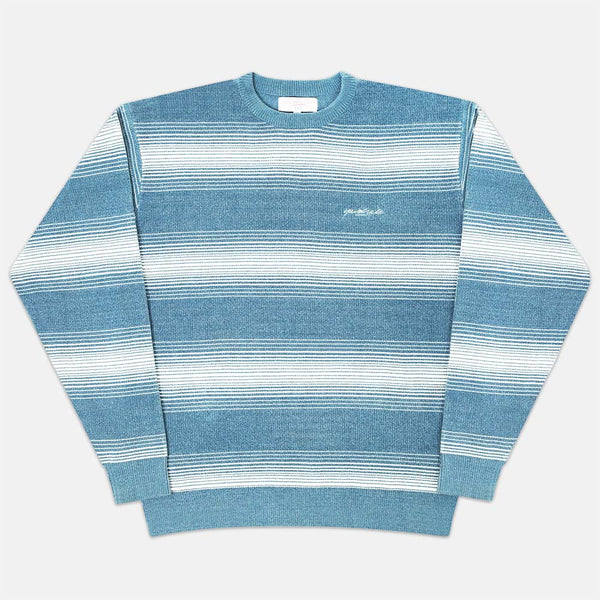 Yardsale - Mirage Knitted Jumper - Navy | Welcome Skate Store