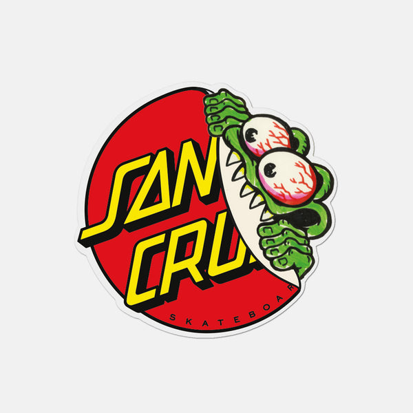 Santa Cruz Classic Dot 6 Red Sticker