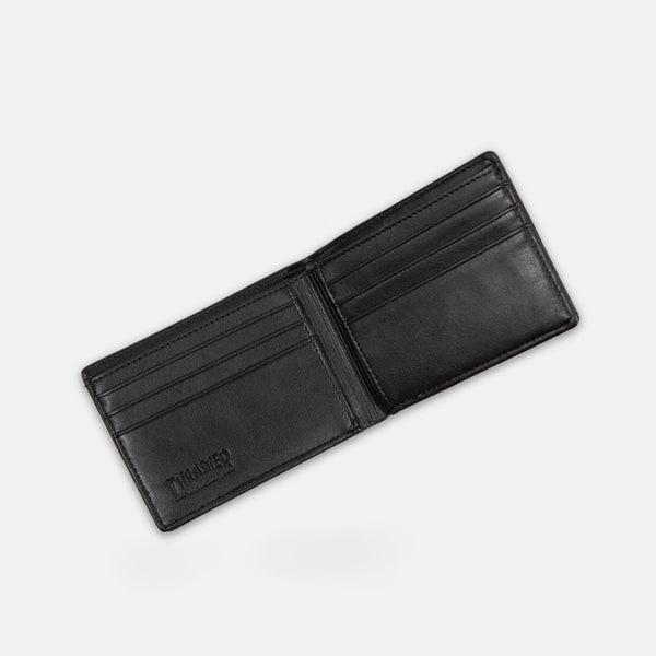 Thrasher Magazine - Skategoat Embossed Leather Wallet - Black