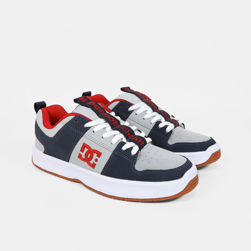 DC Shoes - Jahmir Brown Lynx Zero Shoes - Navy / Grey – Welcome Skate Store