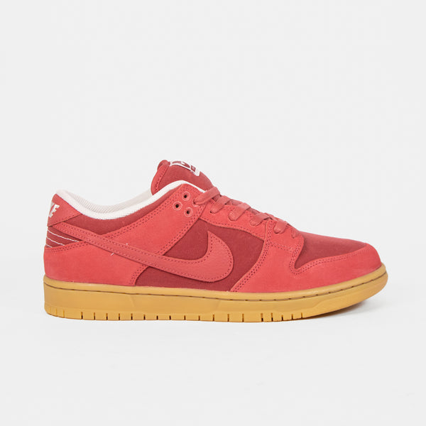 Nike SB - Dunk Low Pro Shoes - Mystic Red / Emerald Rise - Rugged Orange –  Welcome Skate Store