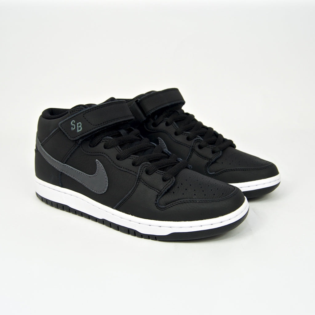 nike sb dunk mid iso orange label black dark grey