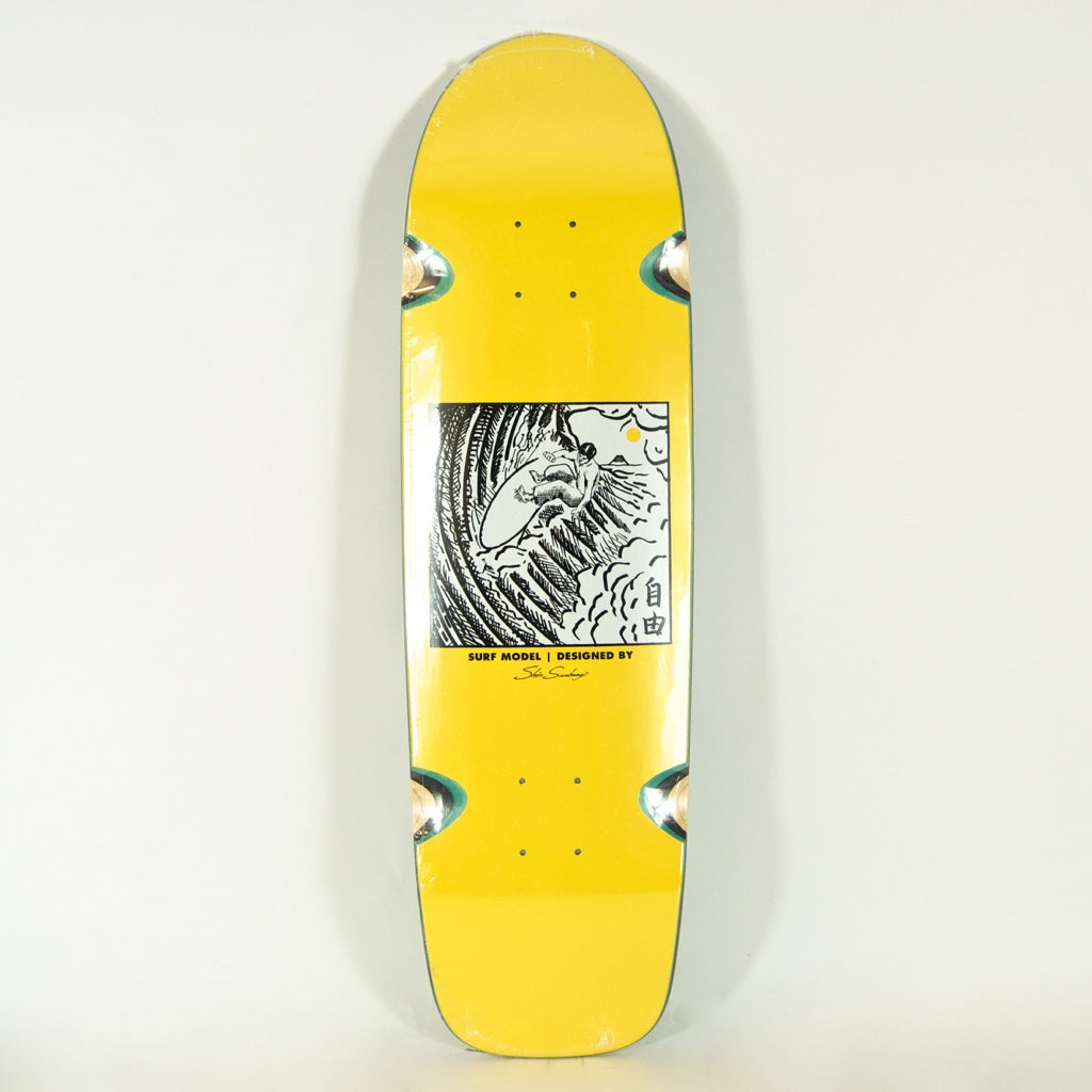 Polar Skate Co. - 8.75" Surf Shape Shin Sanbongi Freedom Skateboard