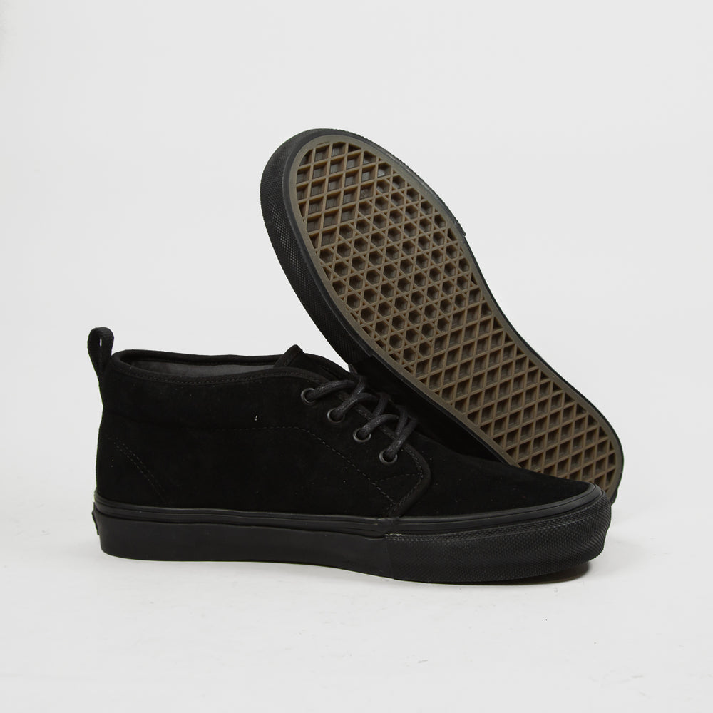Vans - Skate Chukka VCU Shoes - Mono Black | Welcome Skate Store