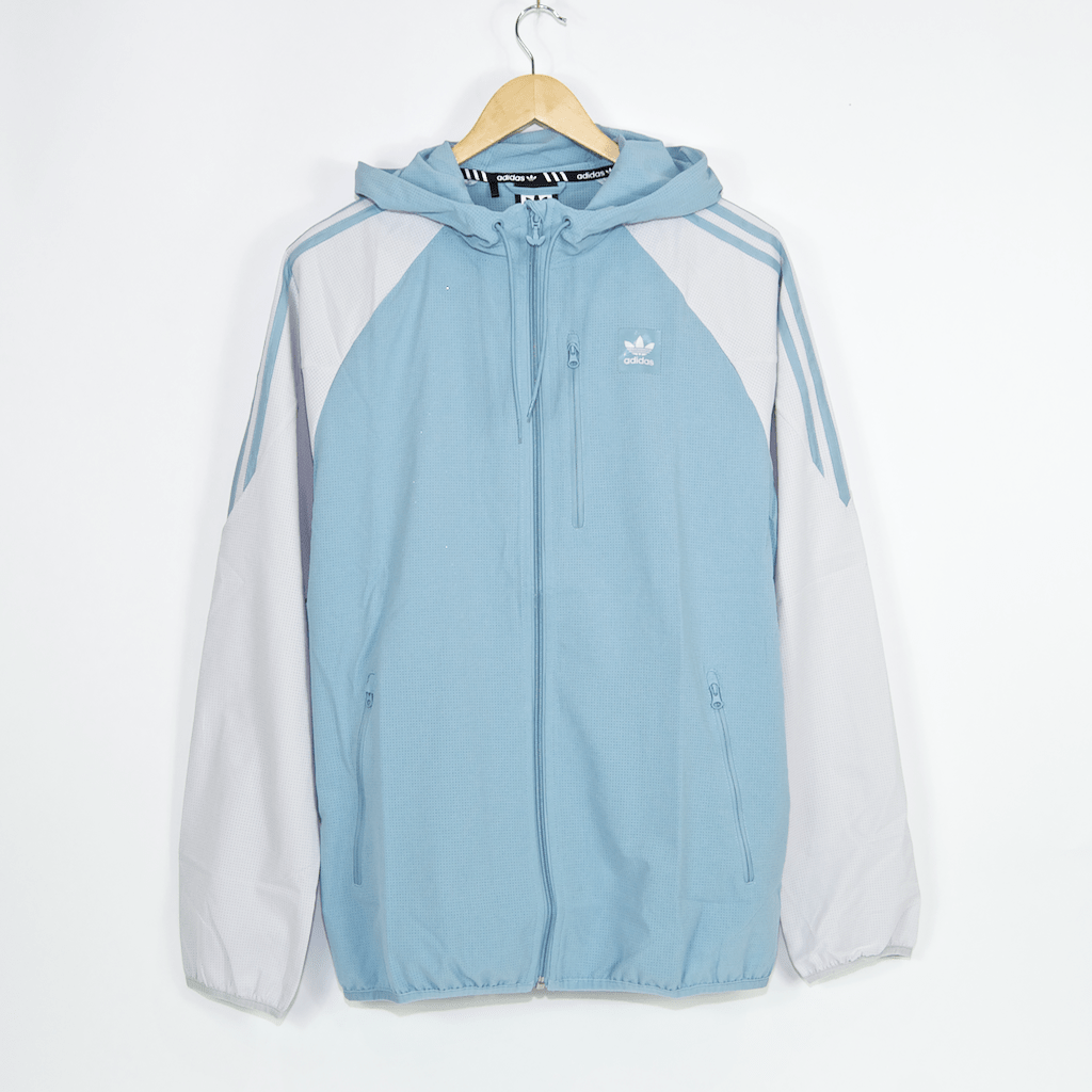 light blue adidas jacket