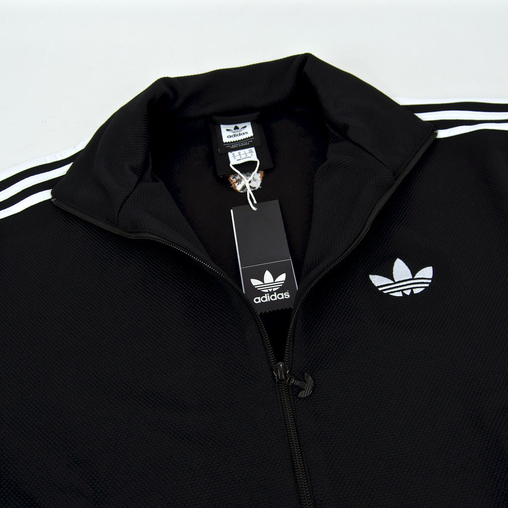 adidas jacket black and white