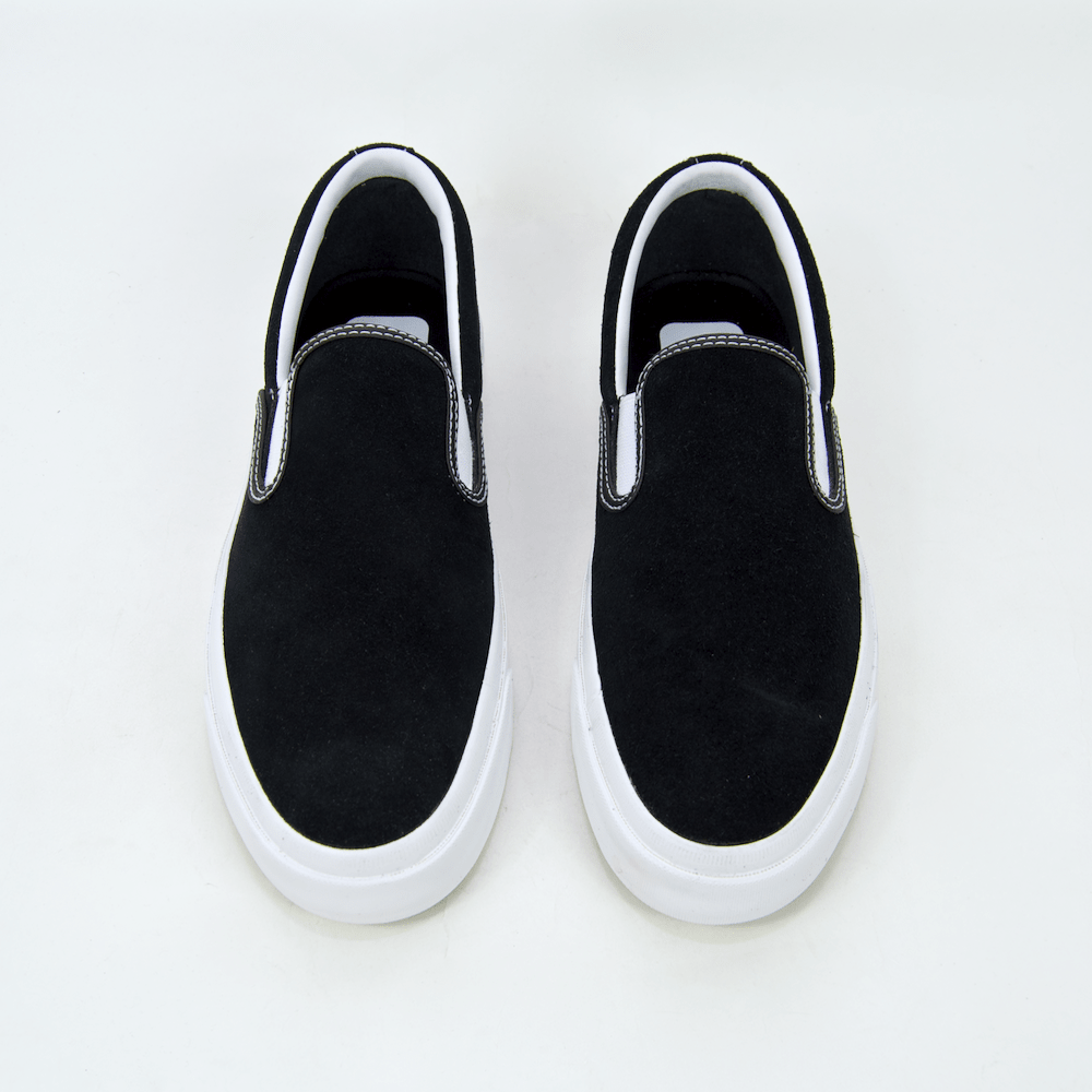 converse suede slip on