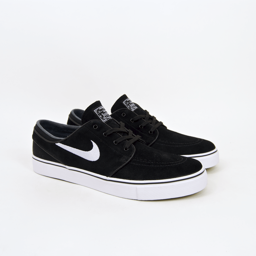 nike janoski black and white