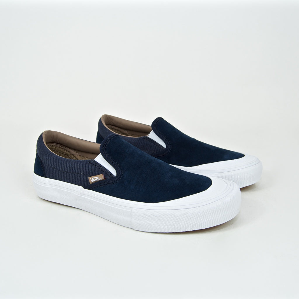 vans slip on dress blues