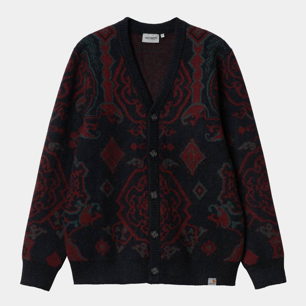 Dime MTL - Lightwave Knit Cardigan - Midnight | Welcome Skate Store