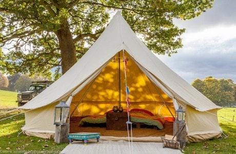 4 Metre Canvas Bell Tent